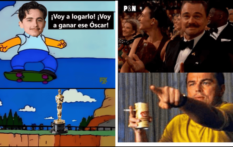 Cada discurso, reacción inesperada o momento incómodo de Los Oscar puede convertirse en el origen de un meme. ESPECIAL/X