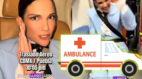 Así fue el viaje de Natalia Jiménez para alcanzar pastel en la fiesta de Carlos Rivera. ESPECIAL / TIKTOK natalijimenezoficial