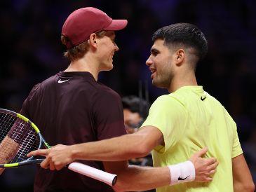 El español Carlos Alcaraz y el italiano Jannik Sinner emergen como las principales atracciones del Masters de Miami. EFE/ ARCHIVO.