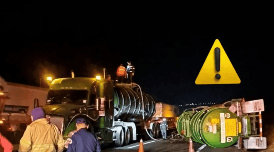 Autoridades exhortan a los conductores a extremar precauciones, atender indicaciones en la zona. X / @ClarabellaDra