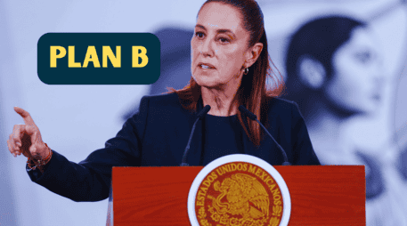 La Presidenta Claudia Sheinbaum Pardo informó que este martes enviaría su plan B, con el que están de acuerdo los partidos aliados, del Trabajo y Verde. EFE / ARCHIVO