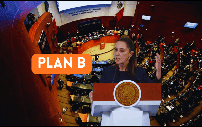 Sheinbaum Pardo informó que hoy enviará su Plan B, con el que están de acuerdo los partidos aliados, Morena y Partido Verde. SUN / ARCHIVO