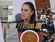La Segob declaró que el Plan B de Sheinbaum busca reducir los privilegios, presupuestos y salarios de funcionarios del INE y de Congresos locales. SUN / F. Rojas / ARCHIVO