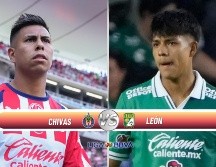 Chivas se mantiene en la parte alta de la tabla, mientras que León busca mejorar su posición y acercarse a zona de clasificación en el torneo. ESPECIAL / IMAGO7 y CANVA