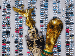 El estacionamiento durante los partidos será complicado, ya que habrá bloqueos de vialidades y algunos carriles exclusivos por acuerdos de patrocinio de la FIFA con Uber. ESPECIAL / CANVA / EL INFORMADOR / A. Navarro