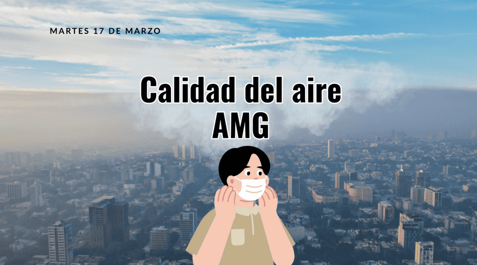 Este martes 17 de marzo SEMADET registra mala calidad de aire en la estación Oblatos con 106 puntos IMECA. EL INFORMADOR / ARCHIVO