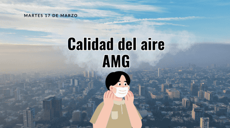 Este martes 17 de marzo SEMADET registra mala calidad de aire en la estación Oblatos con 106 puntos IMECA. EL INFORMADOR / ARCHIVO