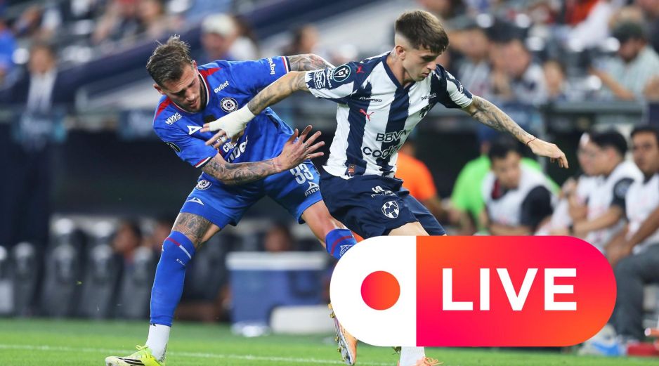No te pierdas EN VIVO el partido de este martes en el que Cruz Azul y Monterrey buscarán un lugar en la siguiente Fase de la Concachampions. Imago7 / ARCHIVO