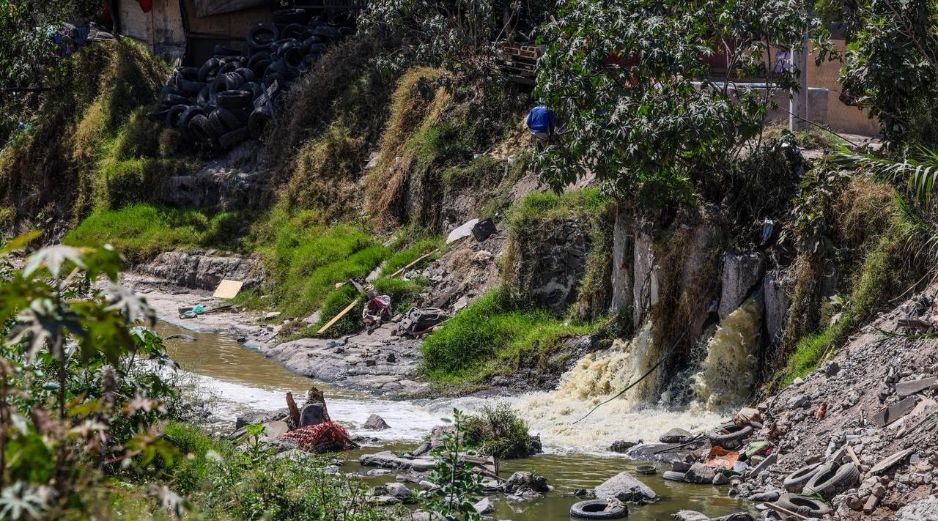 Así son las descargas de aguas residuales activas en Arroyo Seco
