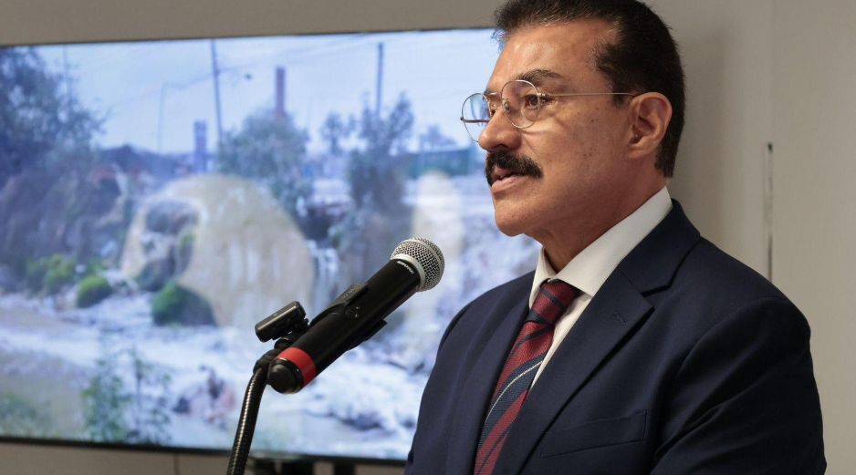 En rueda de prensa, legislador señaló que el modelo neoliberal lucra con el agua y convierte derechos en privilegios. CORTESÍA