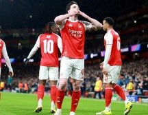Los Gunners vencen 2-0 en casa al Bayer Leverkusen y mantienen su buena racha en la temporada. EFE/ N. HALL