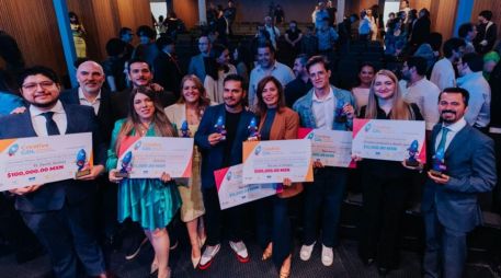 Con el objetivo de impulsar el talento local y fortalecer el ecosistema de innovación, este martes se llevó a cabo la premiación de proyectos de la quinta generación del programa Creativa GDL. CORTESÍA