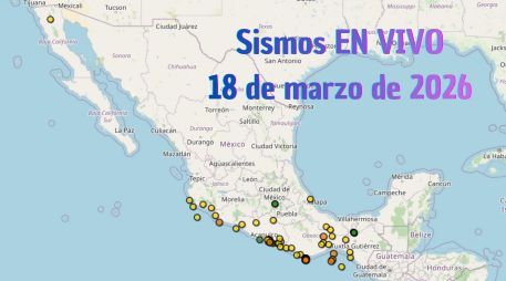 EN VIVO | Sismos en México | Miércoles 18 de marzo. ESPECIAL / SSN