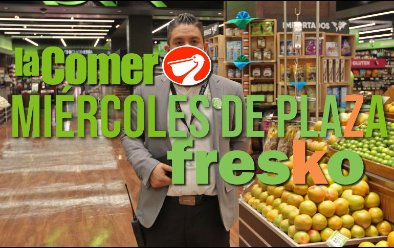 Conoce todos los descuentos por el Miércoles de Plaza en La Comer y Fresko para hoy 18 de marzo. EL INFORMADOR / ARCHIVO
