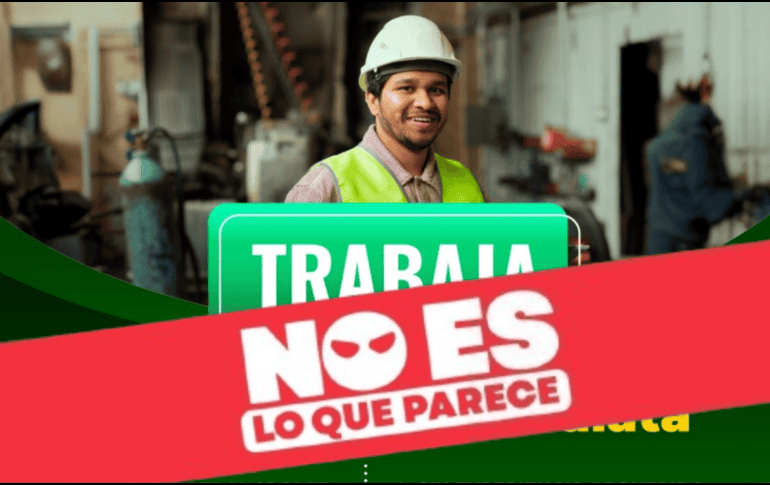 Para prevenir caer ofertas engañosas el Gobierno del Estado, recomienda verificar la empresa que ofrece la vacante. ESPECIAL/ Gobierno de Jalisco