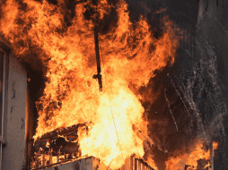 El Ejército de Israel anunció la madrugada de ayer, martes, una nueva oleada de ataques aéreos contra infraestructuras en Irán tras detectar el lanzamiento de misiles iraníes hacia territorio israelí. AP/B. Hussein