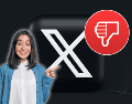 El "dislike" aparece principalmente en respuestas, no en publicaciones principales de X. ESPECIAL/Unsplash/Canva