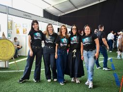 Coqui Guillén, María Rosa Palacio, Gaby Castañeda, Vero Arzate y Fabiola Lira. GENTE BIEN JALISO / Revista del 20 de marzo 2026