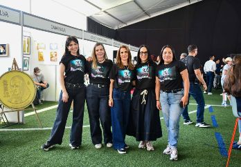 Coqui Guillén, María Rosa Palacio, Gaby Castañeda, Vero Arzate y Fabiola Lira. GENTE BIEN JALISO / Revista del 20 de marzo 2026