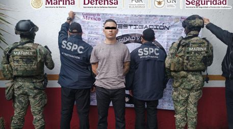 García Harfuch reconoció la labor coordinada del Gobierno de México con la Interpol y la Policía de Colombia. X / @OHarfuch