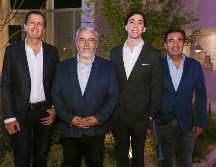Mauricio Martínez, Eduardo Mendieta, Pedro Vega y Juan José Errejón. GENTE BIEN JALISCO / C. Jimeno