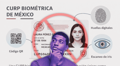 La obligatoriedad de la CURP Biométrica entra en vigor de manera general entre febrero y marzo de 2026. ESPECIAL/ChatGT