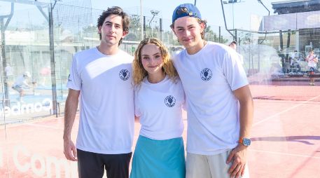 Andrés Paredes, Camila Gómez y Diego Sánchez. GENTE BIEN JALISCO / E. Angulo