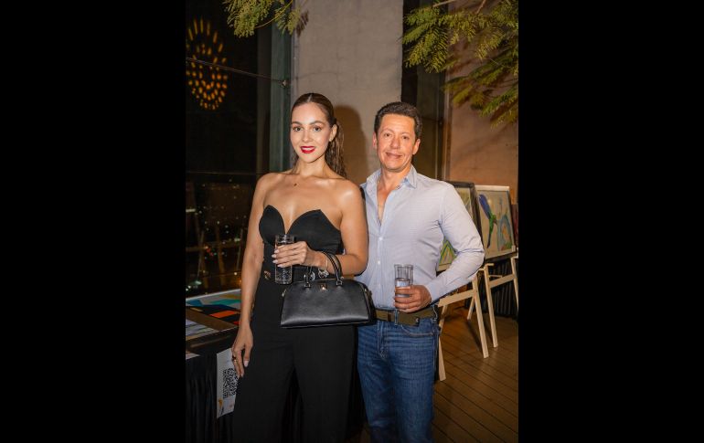 Ali de Loza y Óscar Rico. GENTE BIEN JALISCO /  A. Rodríguez