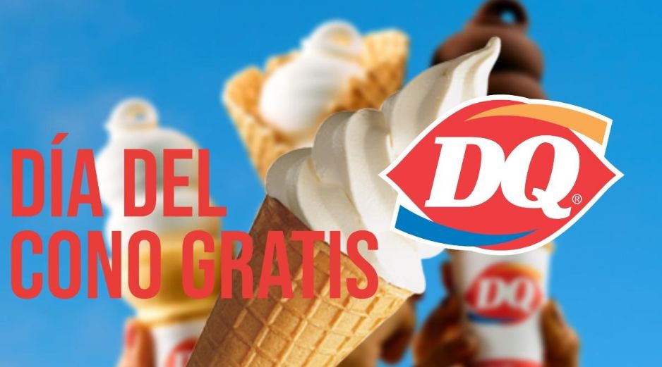 Así podrás conseguir un cono gratis el día de mañana en Dairy Queen. ESPECIAL / FACEBOOK Dairy Queen