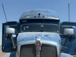 Elementos de Fiscalía lograron detener a uno de los participantes en el intento de robo de cmión en Lagos de Moreno. ESPECIAL