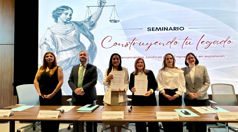Inicia ciclo de seminarios jurídicos para mujeres emprendedoras en Jalisco. ESPECIAL