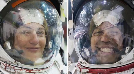 Meir y Williams de la Expedición 74 salieron al exterior desde la esclusa de aire Quest a las 08:52 hora del Este. EFE/NASA