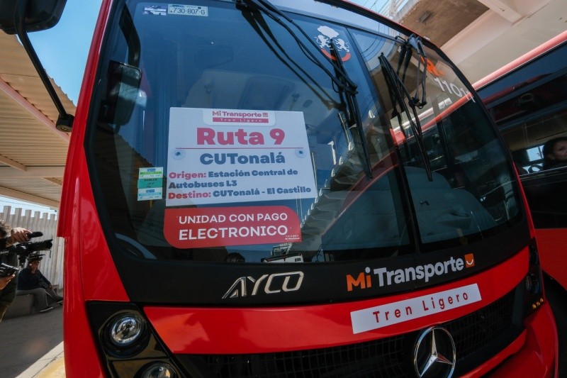 La ruta 9 contará con ocho unidades y recorrerán 24 kilómetros. SITEUR