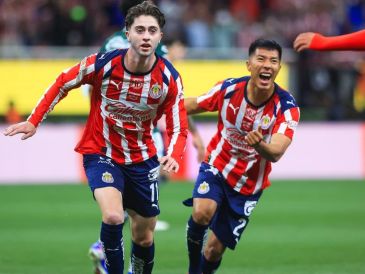 El conjunto rojiblanco sigue dando cátedra: gana, gusta y golea. EL INFORMADOR/ J. ACOSTA.