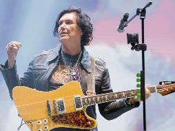 Saúl Hernández, vocalista de la banda mexicana Caifanes. AFP