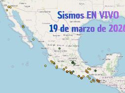 EN VIVO | Sismos en México | Jueves 19 de marzo. ESPECIAL / SSN