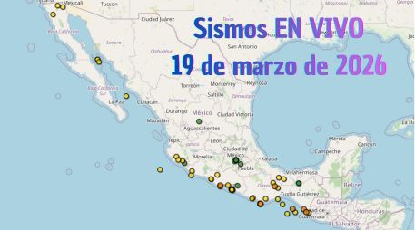 EN VIVO | Sismos en México | Jueves 19 de marzo. ESPECIAL / SSN