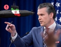 El secretario de Defensa estadounidense Pete Hegseth en conferencia de prensa en el Pentágono en Washington, el 19 de marzo del  2026. AP / Manuel Balce Ceneta
