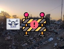 Así avanza el tráfico en la zona del accidente ocurrido en Periférico Sur la mañana de este jueves. ESPECIAL