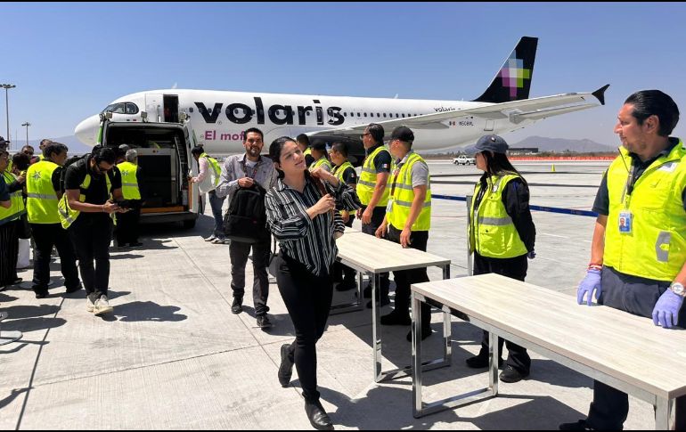 La SICT en Jalisco informó que el objetivo es que el personal del Aeropuerto Internacional de Guadalajara esté preparado para la atención de un alto volumen de pasajeros. ESPECIAL
