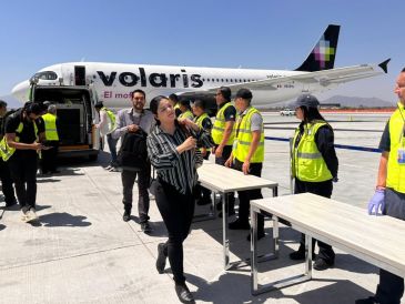 La SICT en Jalisco informó que el objetivo es que el personal del Aeropuerto Internacional de Guadalajara esté preparado para la atención de un alto volumen de pasajeros. ESPECIAL