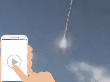 La NASA enfatizó que el meteorito captado en Ohio es de casi 1.8 metros de diámetro. ESPECIAL / X