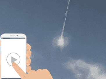 La NASA enfatizó que el meteorito captado en Ohio es de casi 1.8 metros de diámetro. ESPECIAL / X