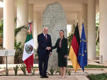 Se trata de la segunda visita de Steinmeier a México en esta ocasión acompañado por una comitiva oficial. EFE/Presidencia de México