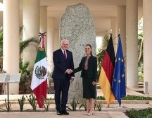 Se trata de la segunda visita de Steinmeier a México en esta ocasión acompañado por una comitiva oficial. EFE/Presidencia de México