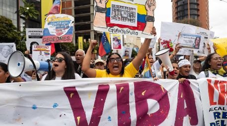 Según el Gobierno chavista, la oposición intentó una invasión militar. EFE/R. Peña