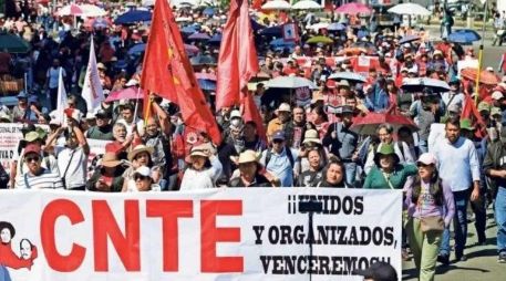 Los docente continúan con sus jornadas de protesta para presionar a las autoridades por mejoras en sus condiciones laborales. SUN/ Archivo