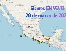 EN VIVO | Sismos en México | Viernes 20 de marzo. ESPECIAL / SSN