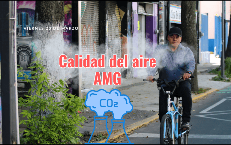 Este viernes 20 de marzo, SEMADET registra mala calidad de aire en Las Pintas con 103 puntos IMECA. EL INFORMADOR / ARCHIVO