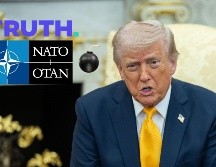 Esto escribió Trump en Truth Social sobre la OTAN esta mañana. EFE / ARCHIVO